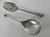 Georg Jensen 1970s Georg Jensen Sterling Silver Serving Spoon & Fork, Acorn For Sale - Image 4 of 10