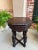 Late 19th Century Petite Antique French Octagon Center Side Table Side End Renaissance Carved Oak For Sale - Image 5 of 12