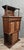 Antique Carved Walnut Cabinet with Terracotta Panels For Sale - Image 6 of 14