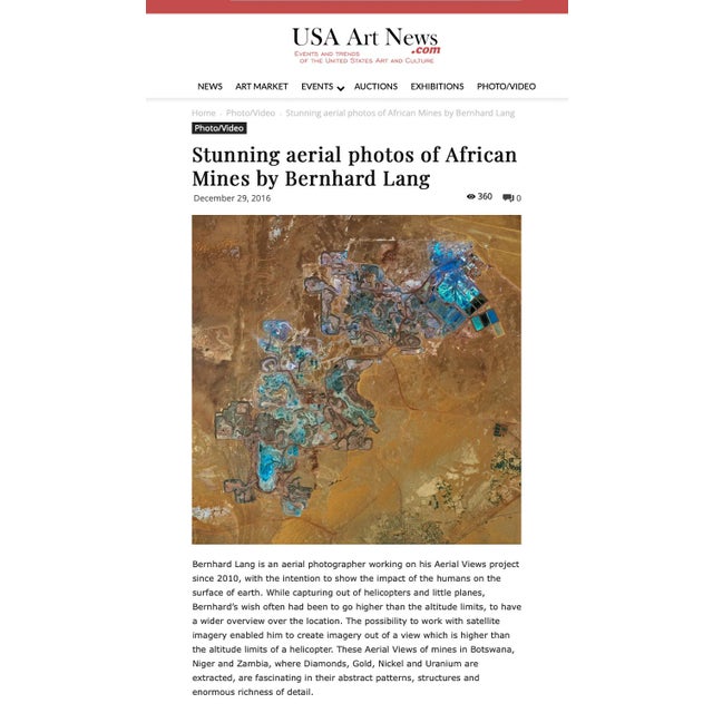 "African-Mines_007" Contemporary Limited Edition Photograph by Bernhard Lang For Sale - Image 13 of 13