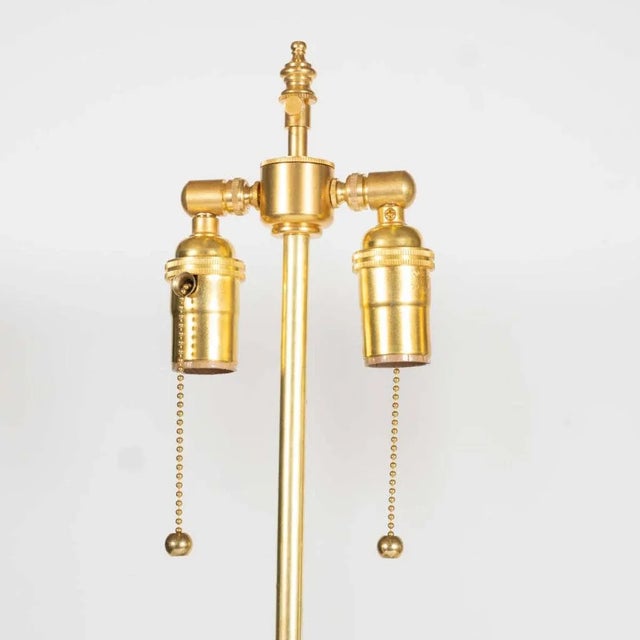 1970s Faceted Mercury Glass Table Lamps - a Pair For Sale - Image 10 of 11