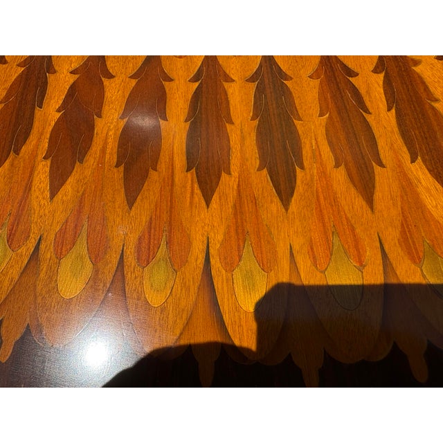 Late 20th Century Italian Handcrafted Center Hall / Dining Table For Sale In Philadelphia - Image 6 of 12