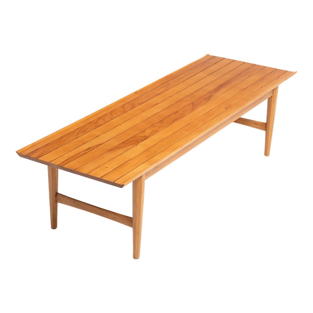Heritage Henredon Mid Century Coffee Cocktail Table Ash 1960s | Chairish