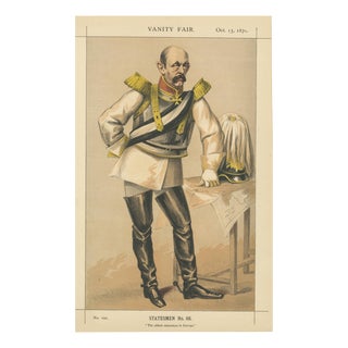 Vanity Fair, Statesmen No. 66, 1870, Paper For Sale