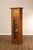 High Quality American Made Oak Case Grandfather Clock with Arched Glass Door and Brass Weights. Finish #35 Fayetteville