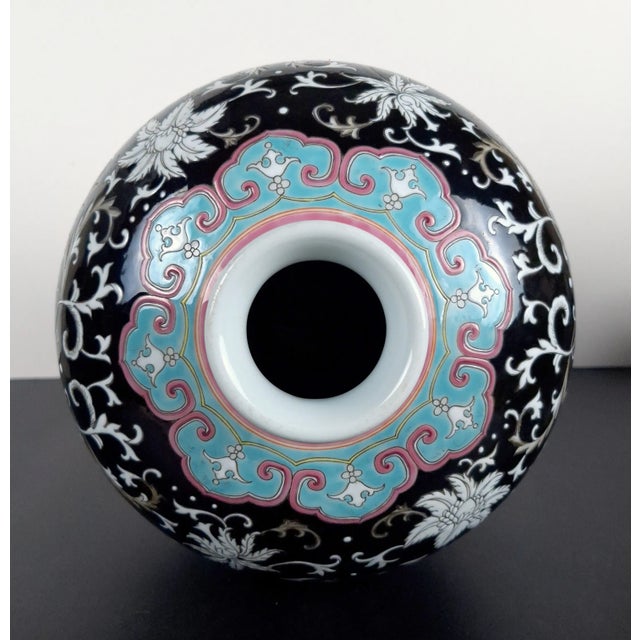 Chinese Porcelain Floral Meiping For Sale In Portland, OR - Image 6 of 9