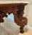 Antique Italian Renaissance Revival Library Dining Table Marble & Mahogany For Sale - Image 10 of 13