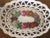 Neoclassical Antique 18th Century German Furstenberg Porcelain Reticulated Fruit Bowl Painted with Flower Garland For Sale - Image 3 of 13