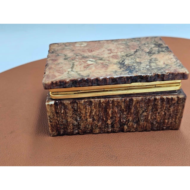 1920s Art Deco Marble Box, 1920s For Sale - Image 5 of 8