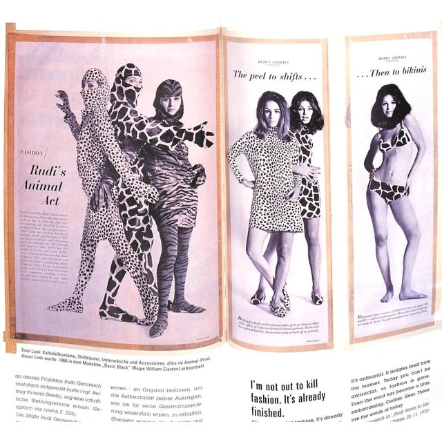"Rudi Gernreich: Fashion Will Go Out of Fashion" 2001 Felderer, Brigitte For Sale - Image 10 of 18