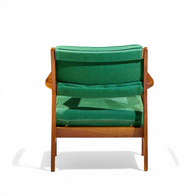 Jens Risom Mid Century Lounge Chair For Sale In Chicago - Image 6 of 9