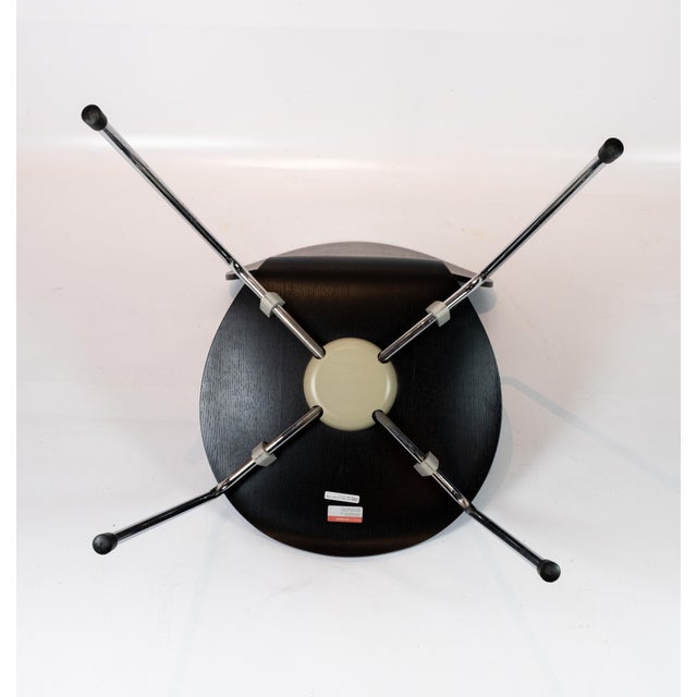 Wood Black Ant Model 3101 Dining Chairs by Arne Jacobsen for Fritz Hansen, 2002, Set of 4 For Sale - Image 7 of 12