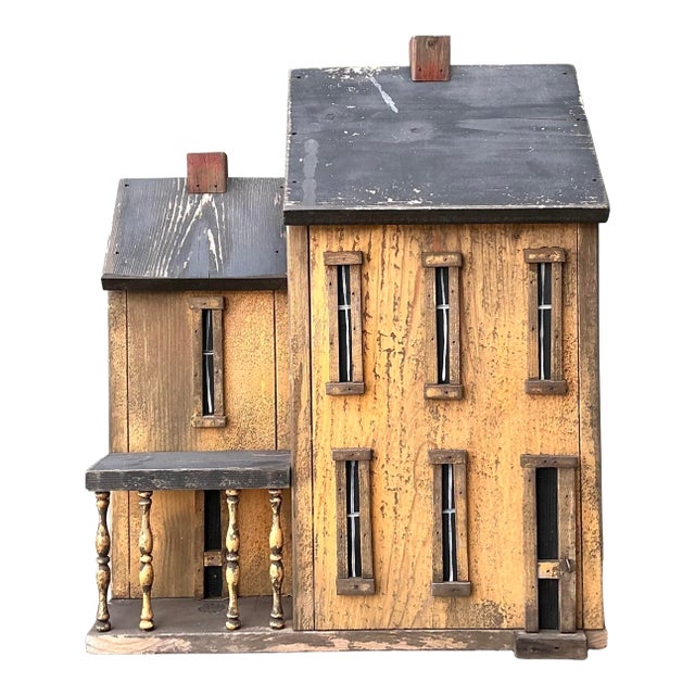 Vintage Patinated Large Bird House For Sale