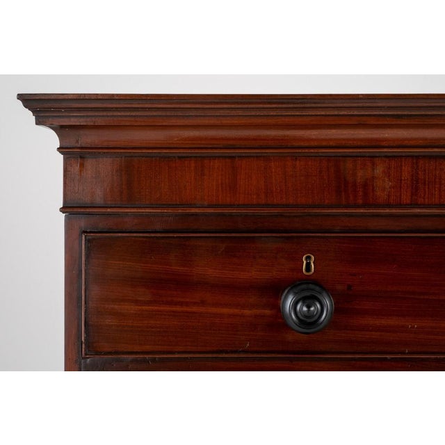 Georgian Mahogany Chest of Drawers For Sale - Image 6 of 9
