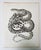 Mid 19th Century Us Pacifc Railroad Snake Lithograph Book Plate For Sale - Image 4 of 4