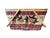 Vintage Wicker Picnic Basket With Grape Vine Motif & Folding Handles For Sale In Greensboro - Image 6 of 10