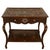 Antique Islamic Moorish Arab Mother-of-Pearl Inlaid & Carved Table Damascus 1890 For Sale - Image 4 of 12