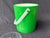 Mid 20th Century Mid Century Modern Lime Green Vinyl & Lucite Ice Bucket For Sale - Image 10 of 18