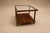 Brazilian Modern Rectangular Side Table in Rosewood & Glass, Branco E Preto, 1950s For Sale - Image 17 of 17