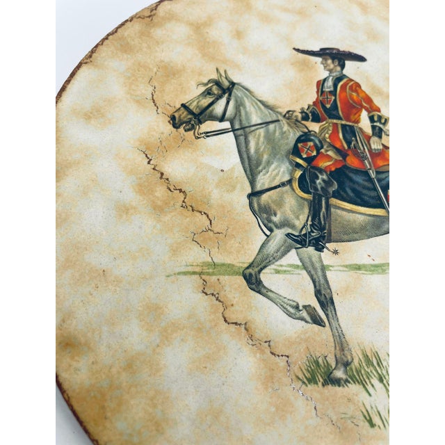 Italian Decorative Wall Plate, 1965 For Sale - Image 3 of 8