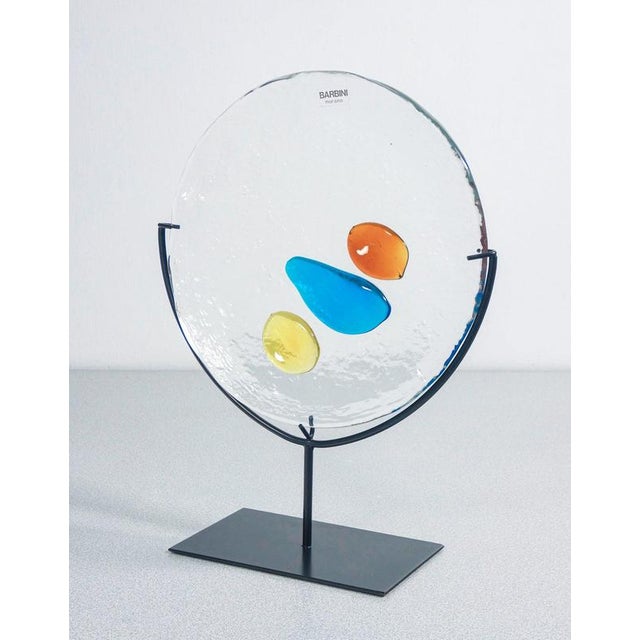 Blown glass sculpture, design by alfredo barbini origin murano period 1970s designer alfredo barbini (murano, 1912 – 2007)...