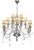 Collection Royal Chandelier in Metal and Crystal by Jago For Sale