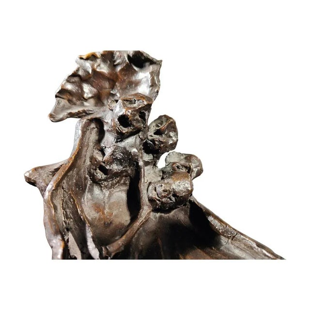 Bronze Sculpture by Goya, 1950 For Sale - Image 9 of 11