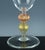 1960s Mid 20th Century Murano Glass Wine Glasses With Ribbed Gold-Leaf Stems, Set of Ten For Sale - Image 5 of 8