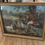 Vintage 1970s Handmade Needlepoint in Frame Featuring a Farm Scene Pond With Ducks, Geese, and Chickens Textile Art For Sale In Dallas - Image 6 of 9