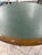 Vintage Jimeco Colombian Green Goatskin/Parchment Round Pedestal Dining Table For Sale In New York - Image 6 of 8