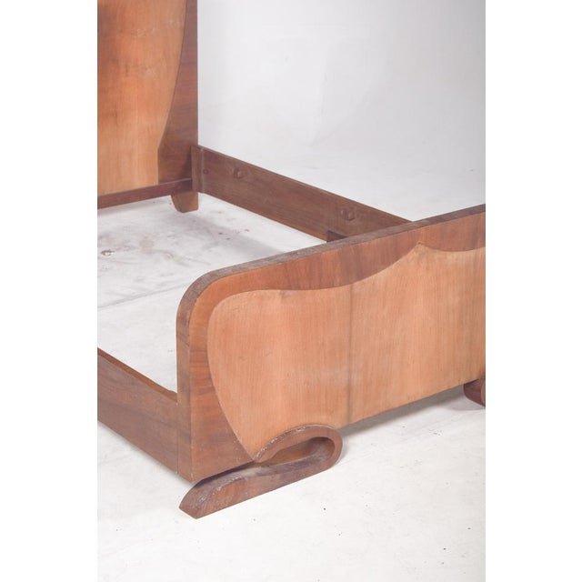 Art Deco Portuguese Double Bed, 1920 For Sale - Image 6 of 11
