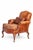 Vintage French Style Leather Pathwork Chair For Sale In Los Angeles - Image 6 of 12