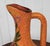 Vintage 18" Tonala Mexican Pottery Floral Ewer Pitcher For Sale - Image 9 of 11