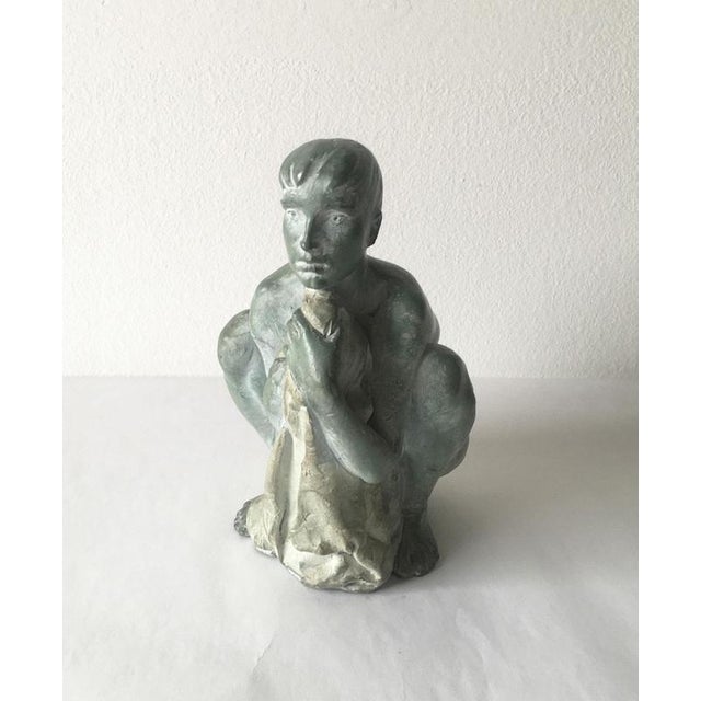 Italian Bronze Sculpture by Giuseppe Bergomi, 1995 For Sale - Image 18 of 18