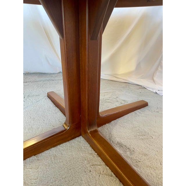 1960s Danish Teak Extendable Ding Table by Svend Madsen For Sale In San Antonio - Image 6 of 12