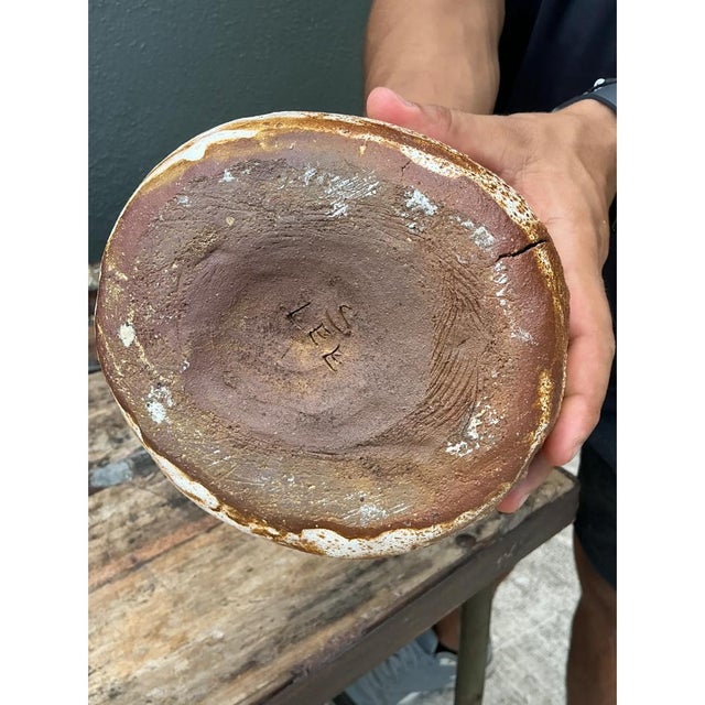 Vintage Abstract Ceramic Bowl For Sale - Image 10 of 12