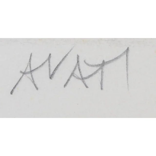 Mario Avati French (1921–2009) Le Baiser Bleu de Liescargot Date: 1989 Mezzotint, signed and numbered in pencil Edition of...