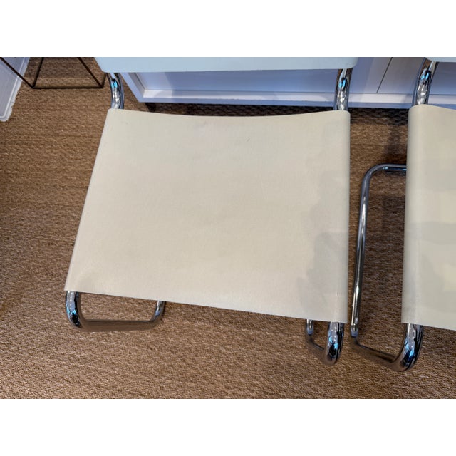 Set of 4 Vintage Spoleto Chairs, Attributed to Knoll For Sale - Image 10 of 11