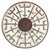 1960s Stoneware Bowl with Brown Relief Patter by Mari Simmulson for Upsala-Ekeby, 1960s For Sale - Image 5 of 5