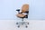 Steelcase Leap Coach Limited Edition Ergonomic Desk Chair in Camel Tan Leather For Sale In New York - Image 6 of 18