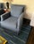 2020s Serena & Lilly Swivel Chair (Two Available) For Sale - Image 5 of 7