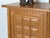 Brown Mid-Century Modern Oak Credenza with Leaded Glass by Henning Kjærnulf, 1960s For Sale - Image 8 of 10
