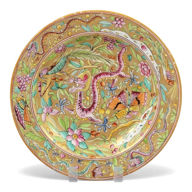 Chinoiserie Plate by C.J. Mason, 1815-1820 For Sale - Image 13 of 13