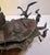 1970s Boy Fishing Figural Sculpture on Stone Base For Sale - Image 4 of 12