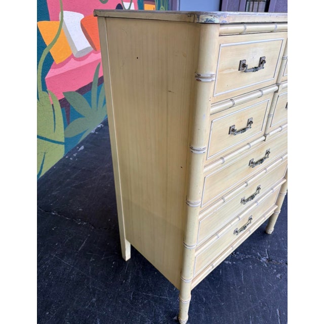 Mid 20th Century Mid Century Henry Link Bali Hai Dresser Set For Sale - Image 5 of 15