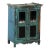 Antique Indian Small Painted Cabinet For Sale