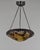 Art Deco Large French Art Deco Pendant Light by Daum & Majorelle - 1925 Cameo Chandelier France For Sale - Image 3 of 15