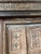 Antique Indian Doorway Dark Teak Carved Wood Huge Floor Mirror Frame | Handcrafted Vintage Full-Length Statement Mirror Frame For Sale - Image 4 of 6