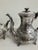 Antique Sheffield Hand-Chased Silverplate Coffee Pot & Teapot – Set of 2 For Sale In Orlando - Image 6 of 17