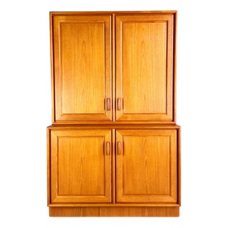 Mid-Century Cupboard with Drawers in Teak from Heinrich Riestenpatt RT Möbel, 1960s For Sale